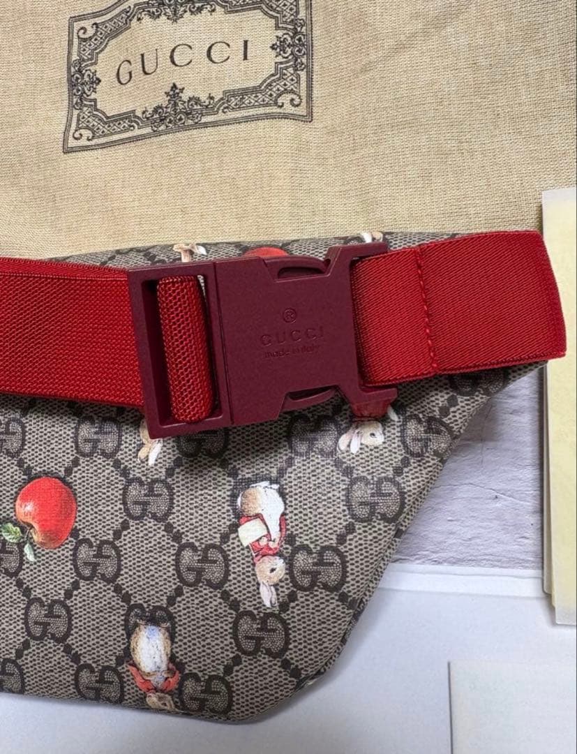 GUCCI グッチ ピーターラビット コラボ ボディバッグ/ ウエストバッグ