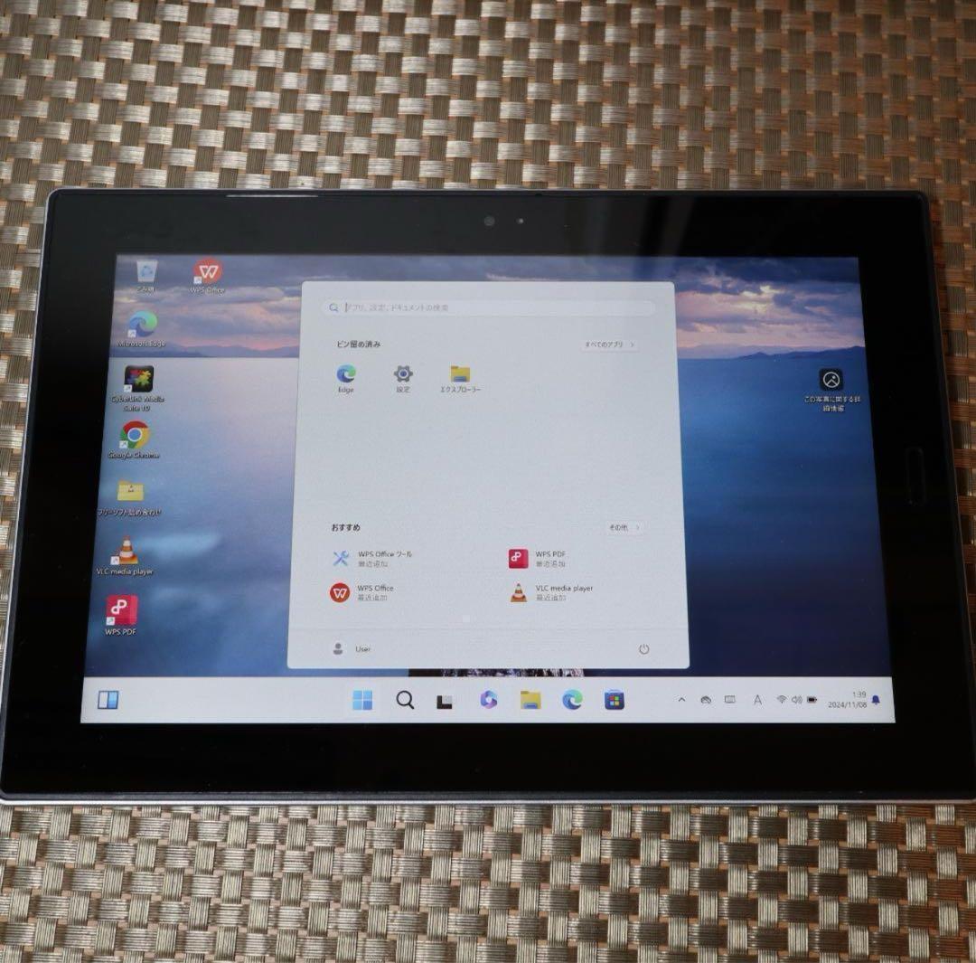 T*9様 タブレット！Win11公式サポート/4コア/SSD/4G/無線/カメラ