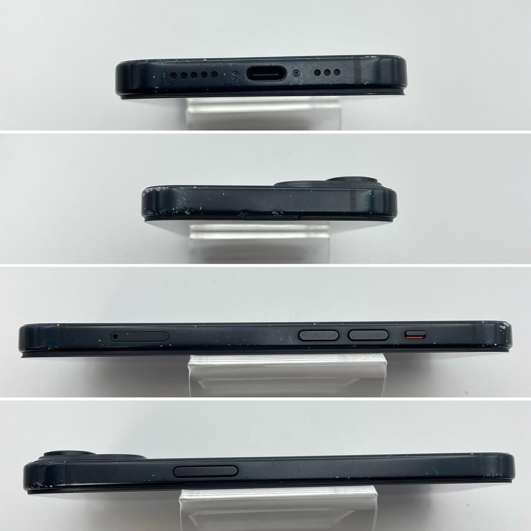 iPhone 15 128GB バッテリー新品100% ブラック SIMフリー