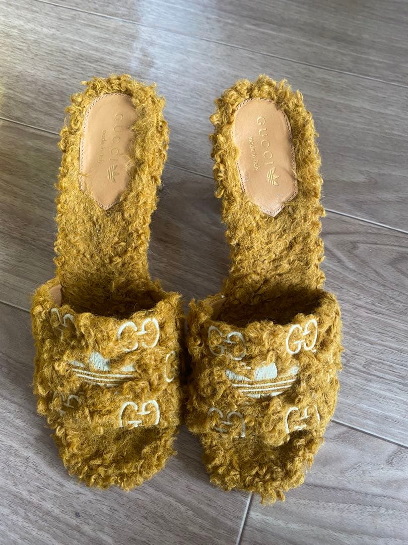 GUCCI adidas x GUCCI スライドサンダル　ミュール