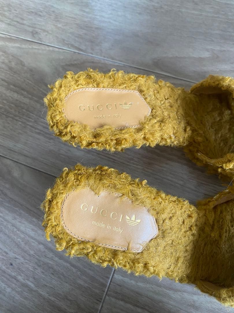 GUCCI adidas x GUCCI スライドサンダル　ミュール