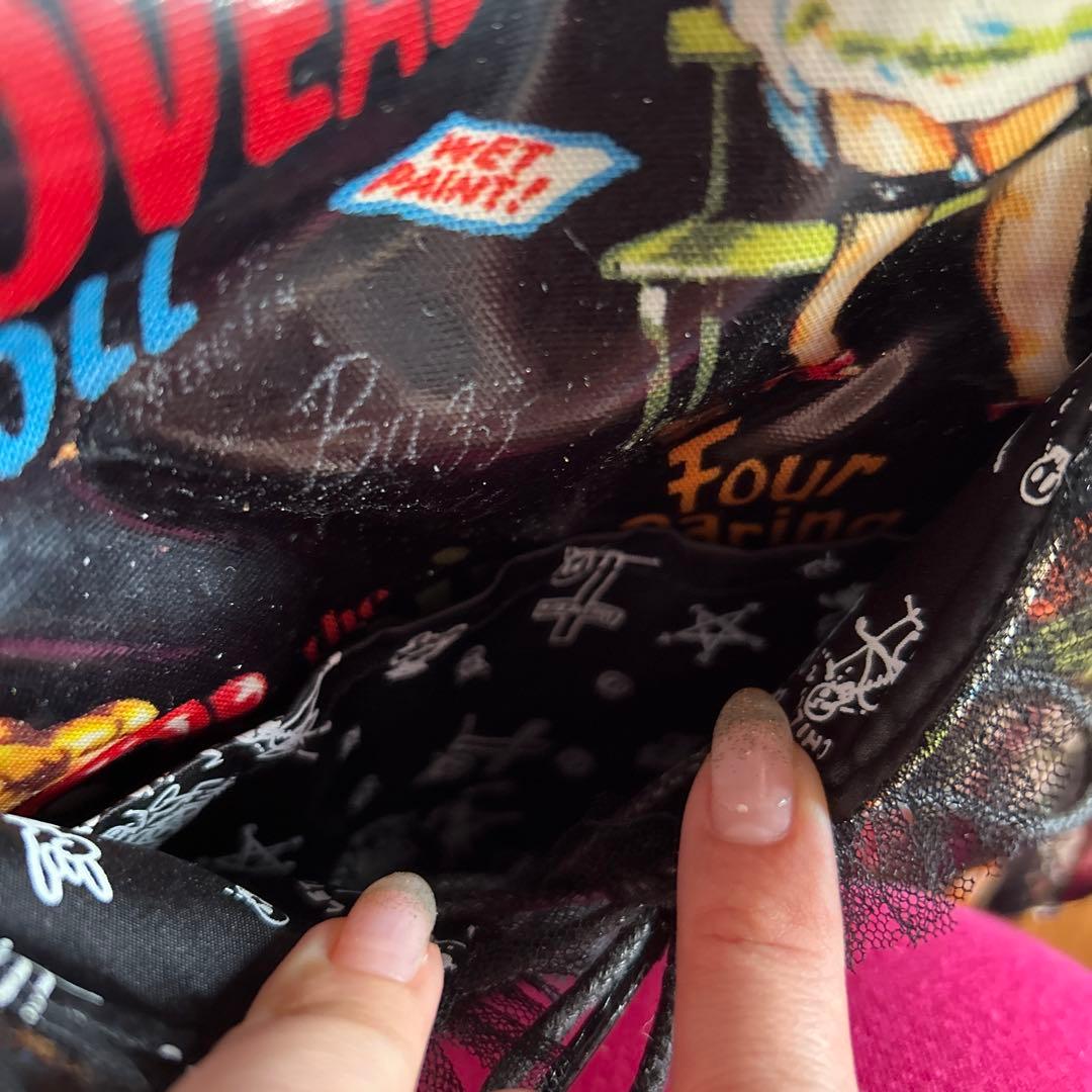 ヒスミニ　マザーズバッグ　黒