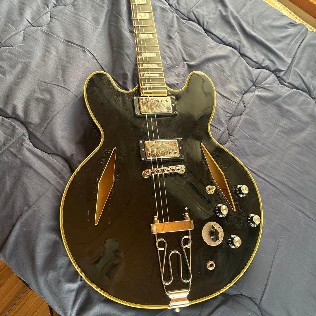 ギター epiphone ES-335 shinichi ubakata