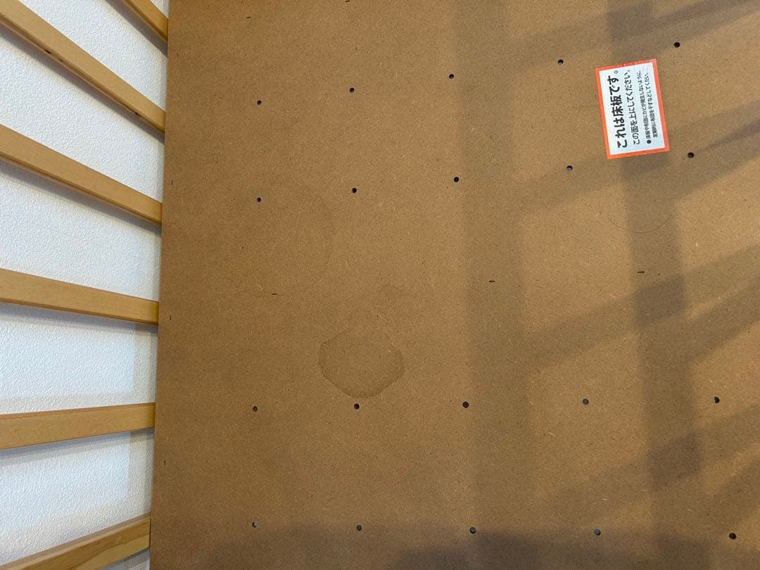 木製ミニベビーベッド キャスター付き