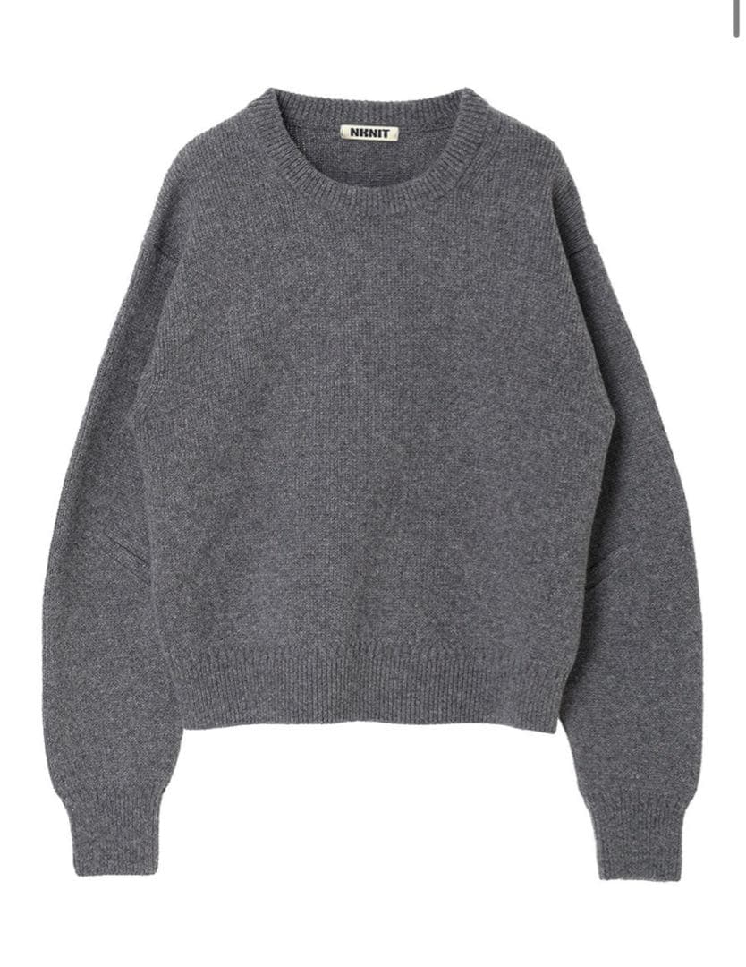 【NKNIT】 25AW bent elbow wool KNIT