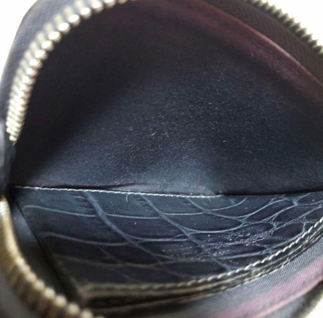 イルビゾンテ L字ファスナー 財布 クロコ型押し