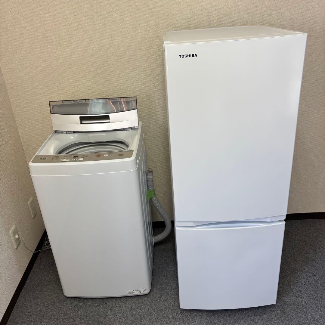 ★【高年式美品】冷蔵庫・洗濯機　家電2点セット　2023年製
