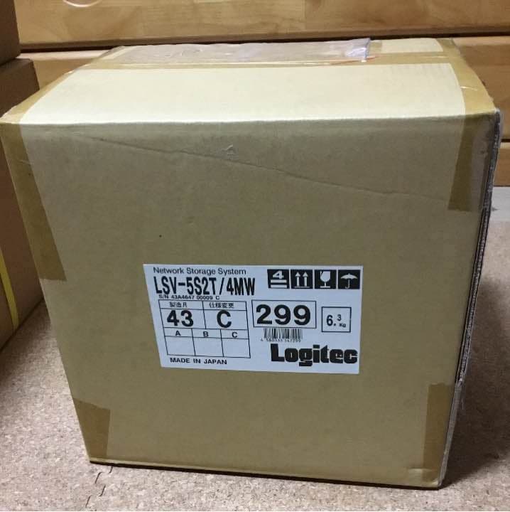 【新品未使用】Logitec NAS Windows server 2008R2