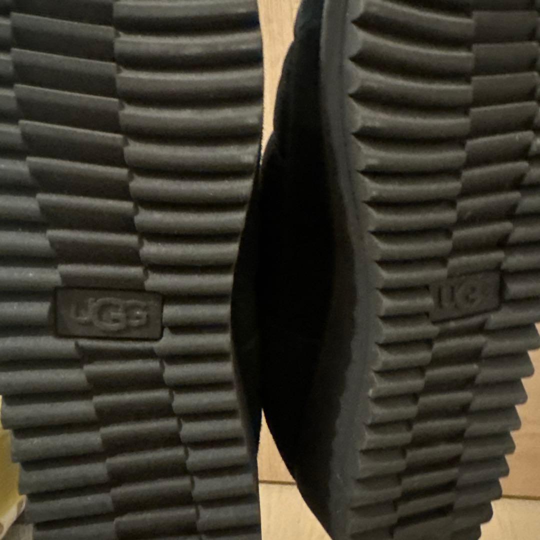 UGG 防水スエードショートブーツ ブラック