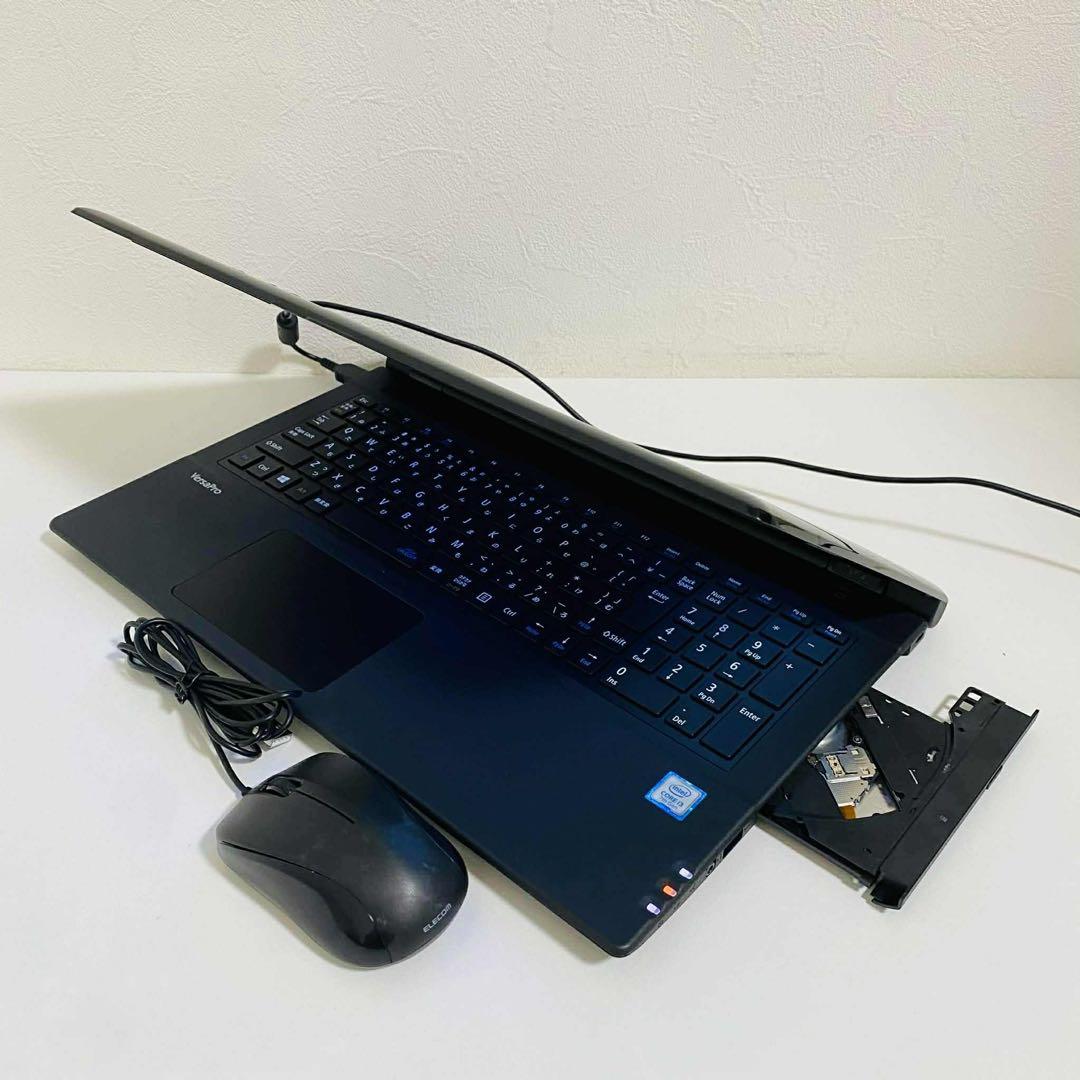 Y27 NECノートパソコンSSD第7世代Windows11オフィス2024付き