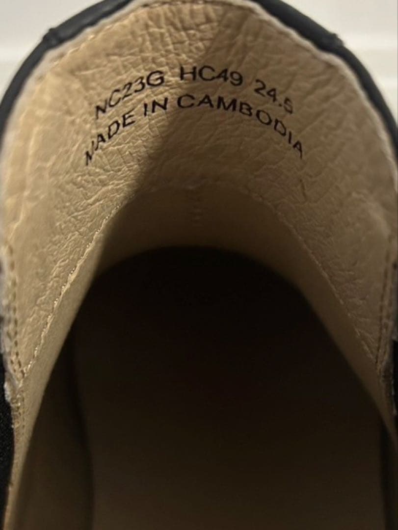 リーガルウォーカー ブラック HC49 サイドゴアブーツ