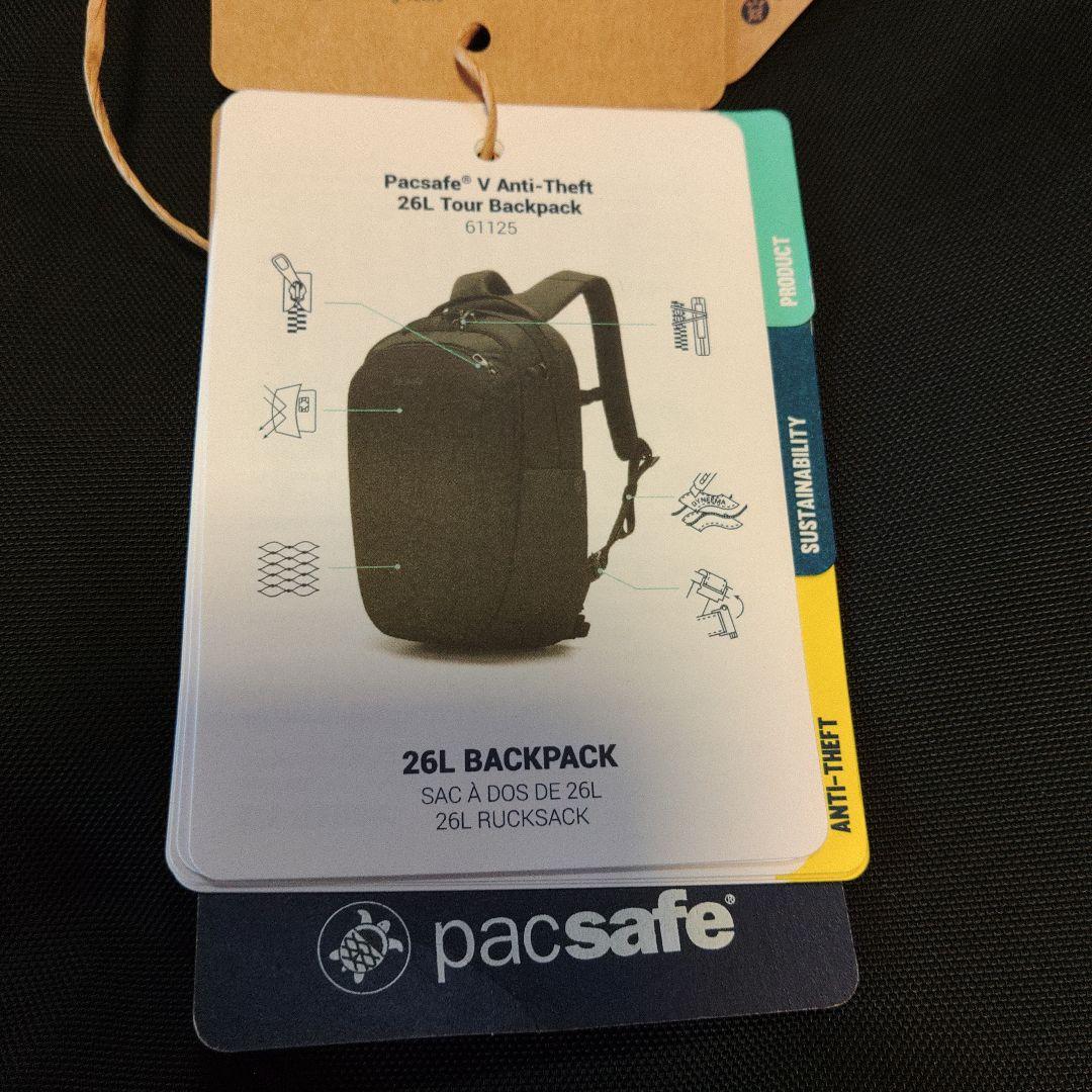 パックセーフ Packsafe Tour 26L ツアー バックパック