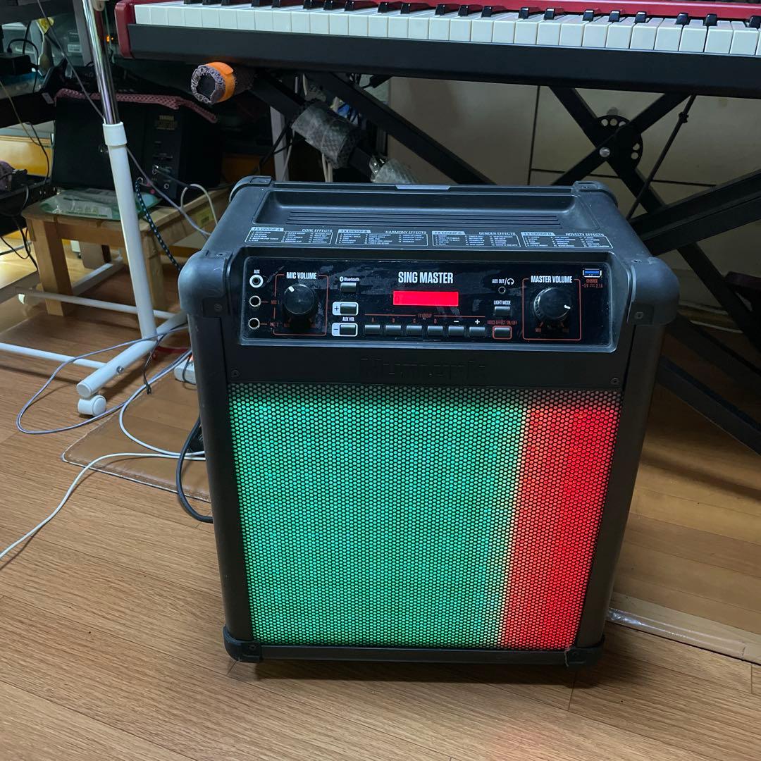 SING MASTER Bluetoothスピーカー