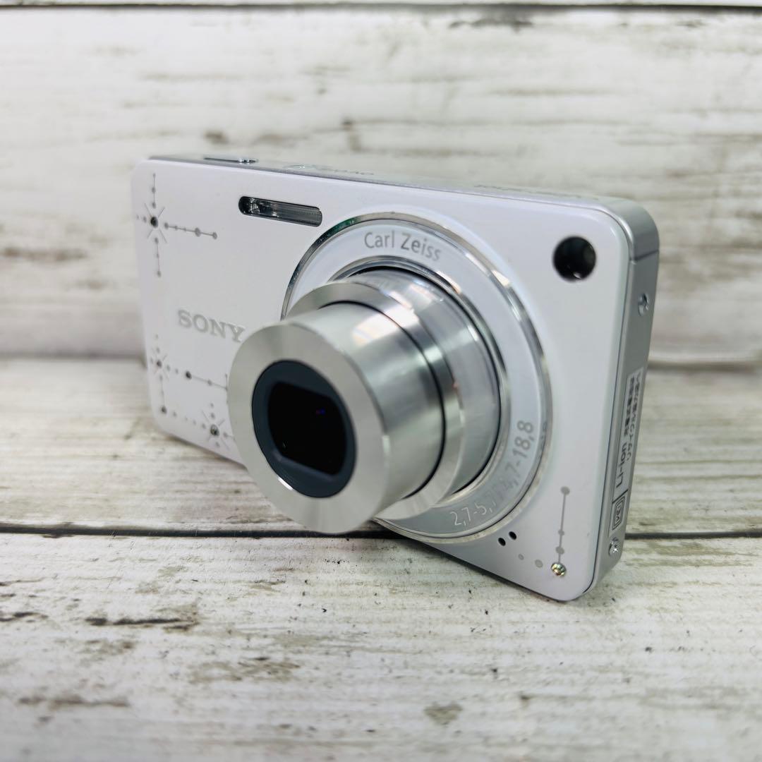 【動作良好】SONY デジタルカメラ DSC-W350D ホワイト