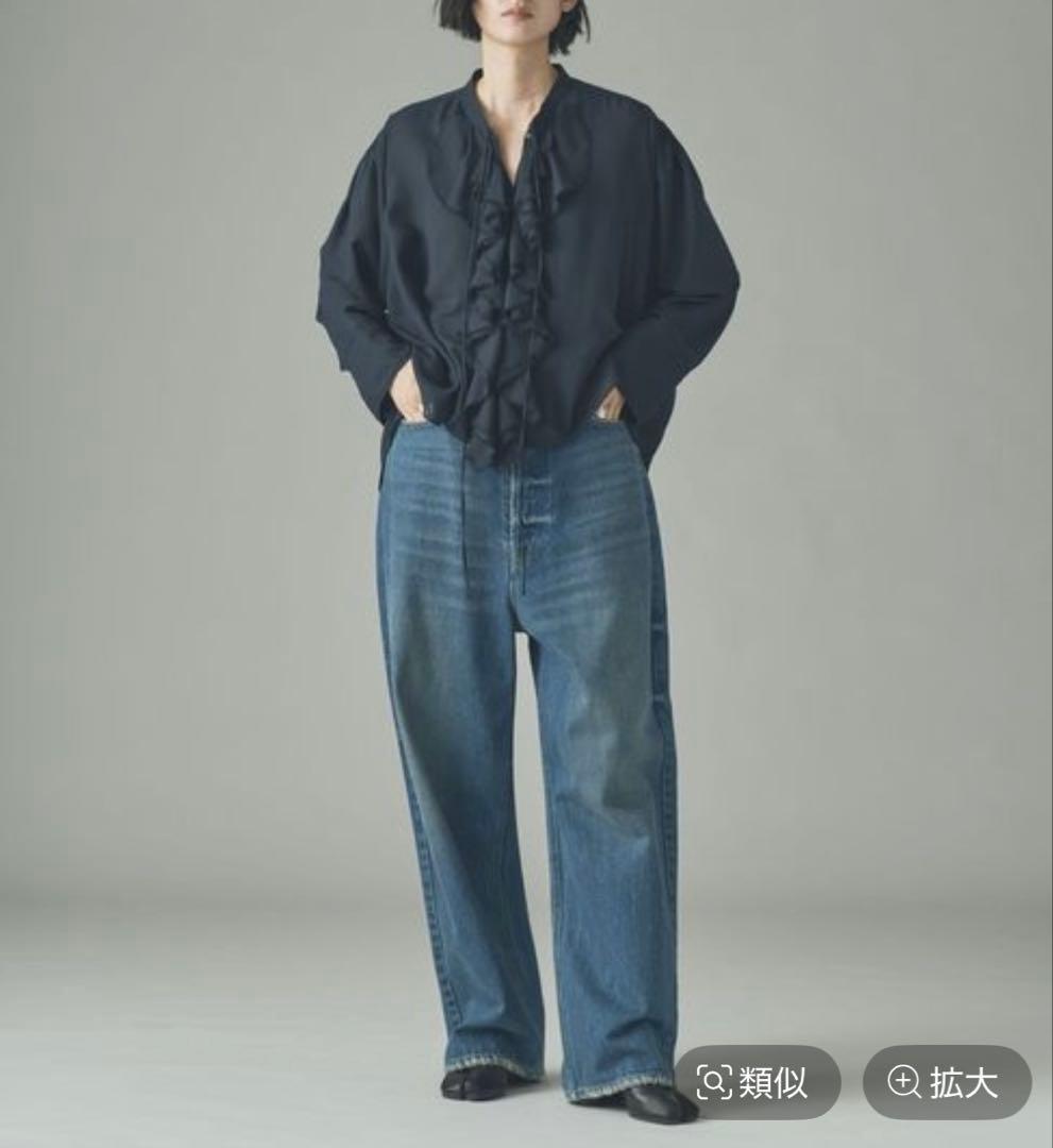 Curensology ＜&RC ＞ ワイドルーズデニムパンツ