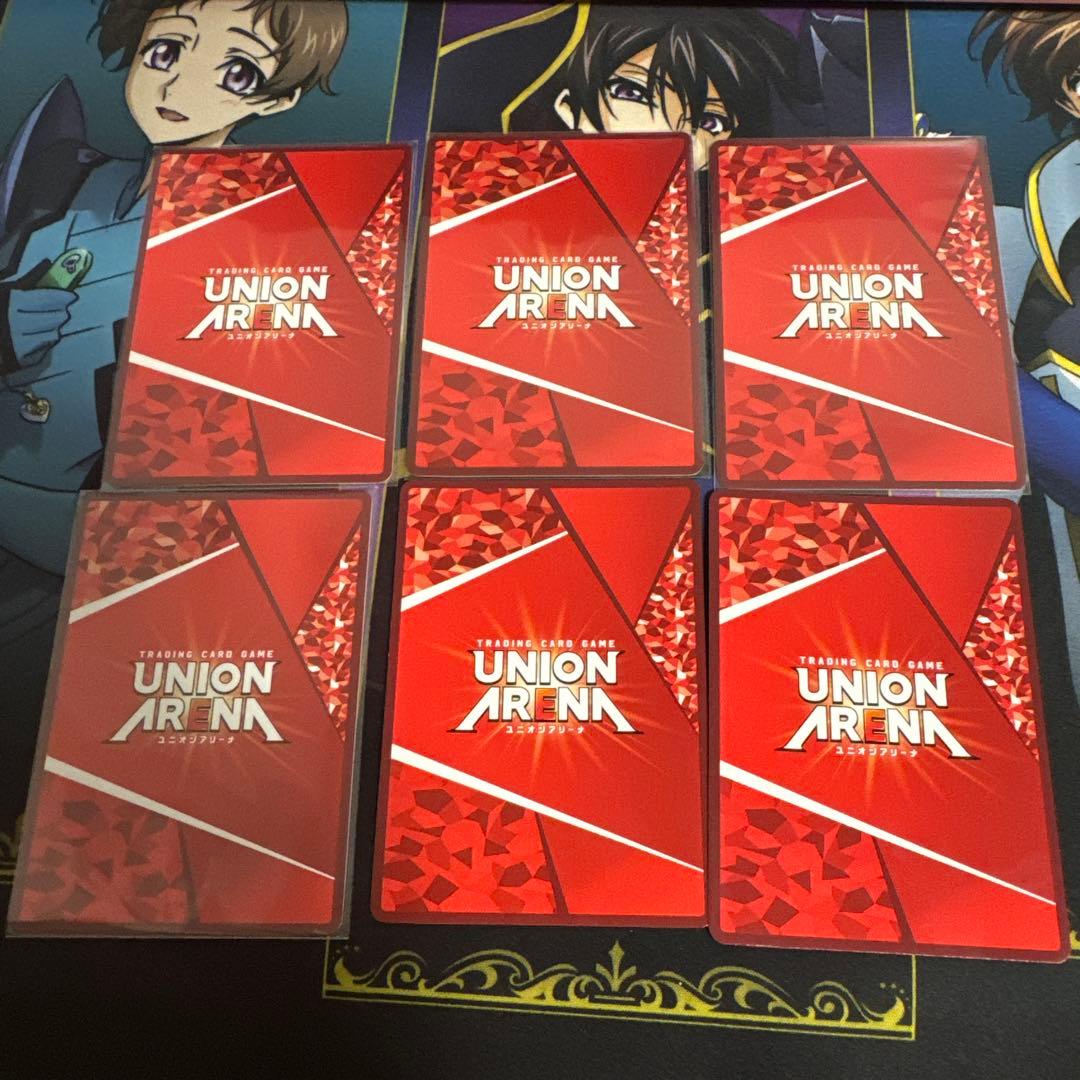 ユニオンアリーナ　カグラバチ 六平千紘　パラレルまとめ　六枚セット