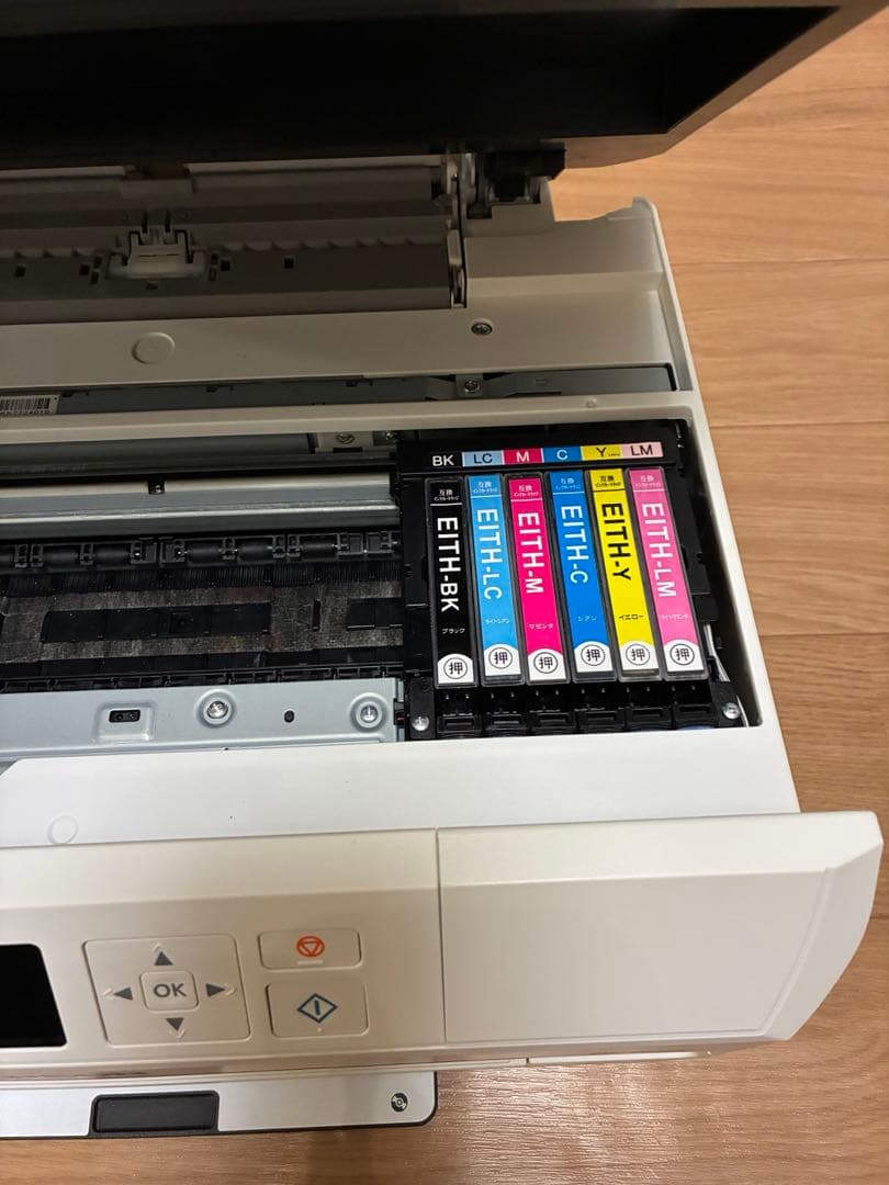 EPSON EP-709A インクジェットプリンター　 ジャンク品 説明書付き