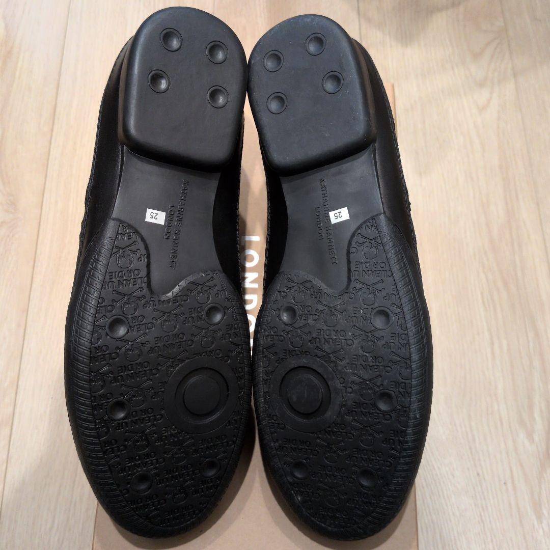 ブラックレザー スニーカー