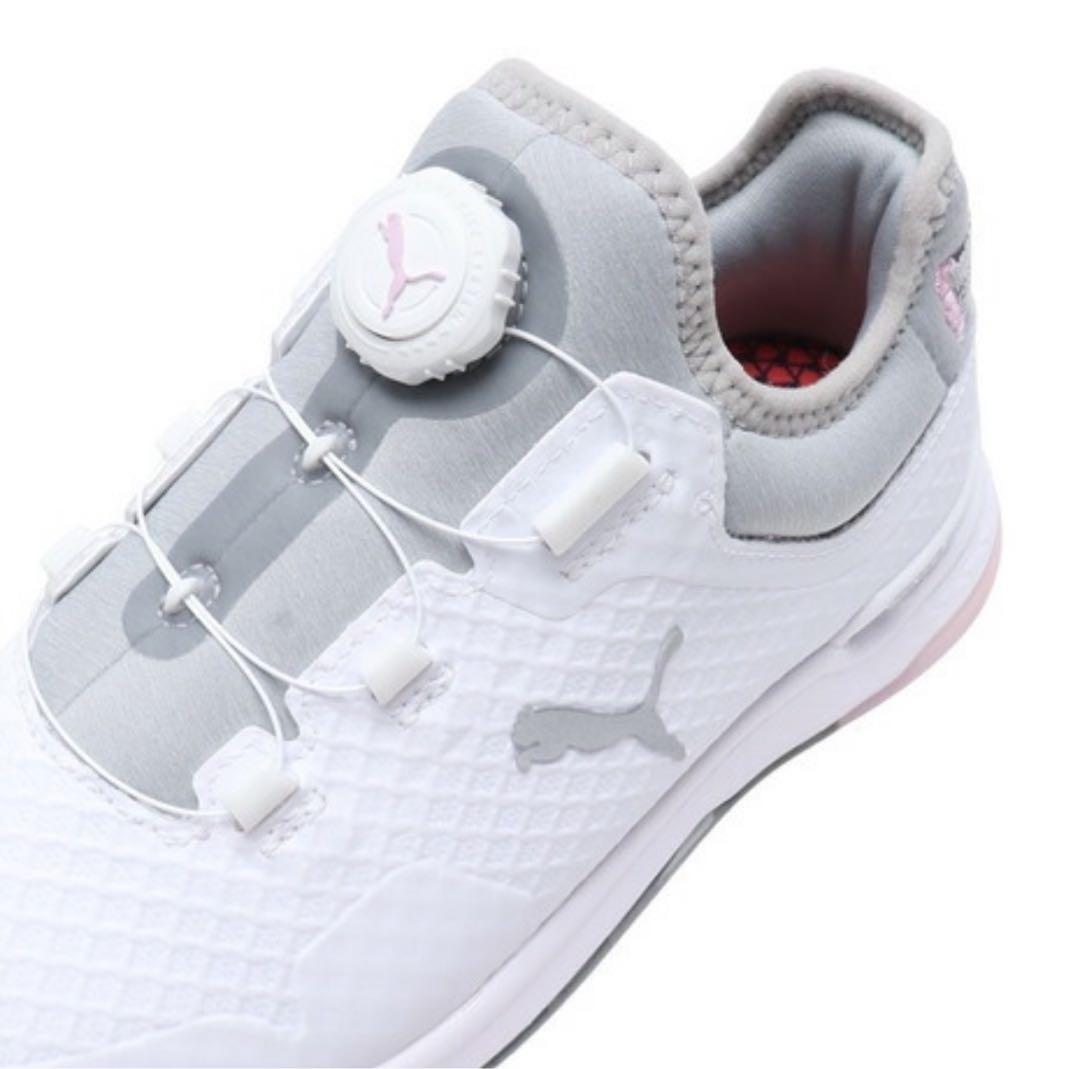 Puma ゴルフシューズ ホワイト/グレー