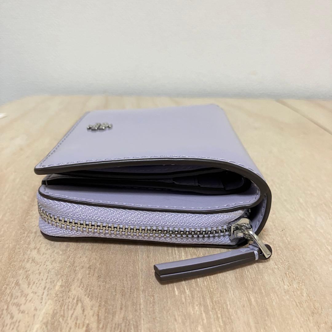 訳あり✨未使用✨タグ付トリーバーチ エマーソン ミニ財布 ラベンダー✨福財布