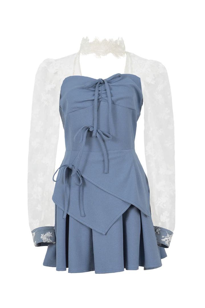 BELEAR MIMIシアーレースドッキングミニワンピース　ベリアミミ