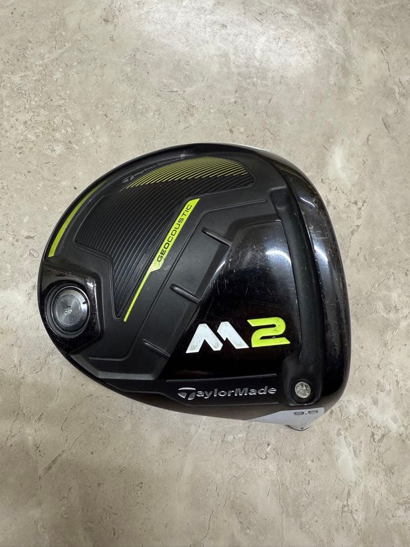 TaylorMade M2 ドライバー 9.5度　ヘッドのみ フェース比較的綺麗