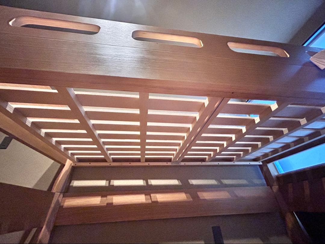 ACTUS アクタス　ファズル　キッズベッド　シングル　　ロフトベッド 無垢材