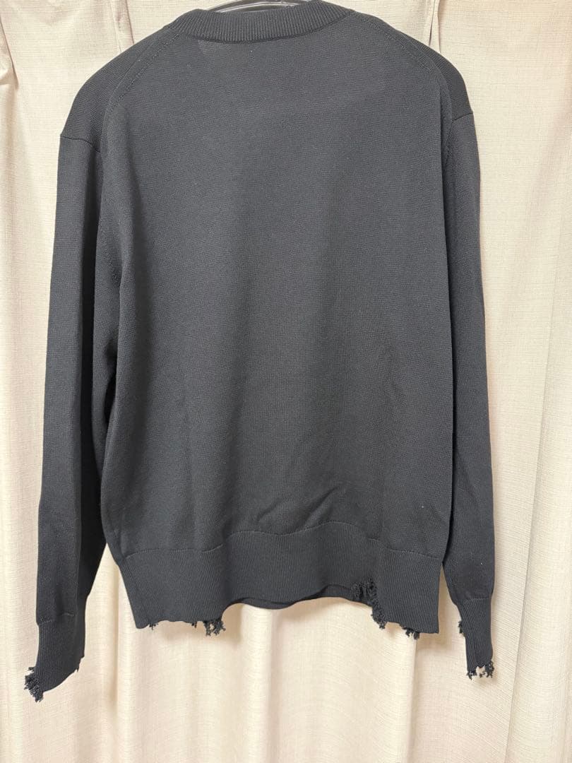 LOEFF ダメージ クルーネック プルオーバー 1