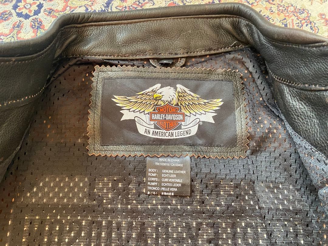 新品未使用HARLEY-DAVIDSON レザージャケット 在庫限り激安セール