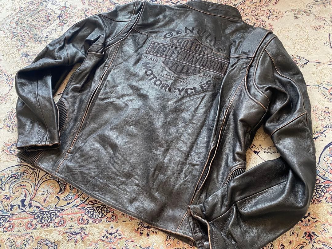 新品未使用HARLEY-DAVIDSON レザージャケット 在庫限り激安セール
