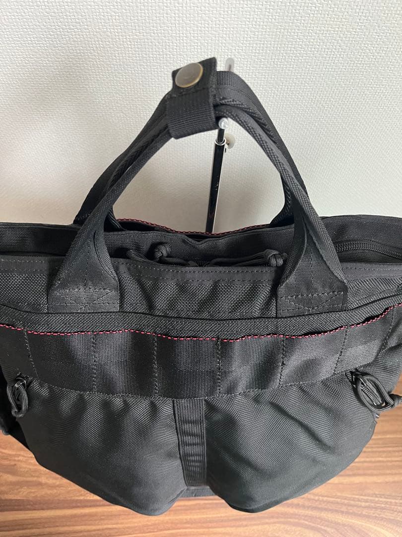 【極美品】BRIEFING ブリーフィング　ネオステルス　ヘルメットバック BK