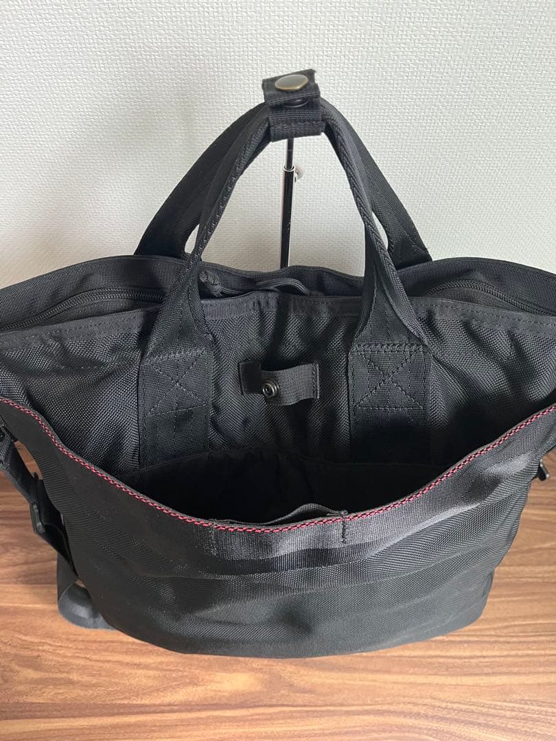 【極美品】BRIEFING ブリーフィング　ネオステルス　ヘルメットバック BK