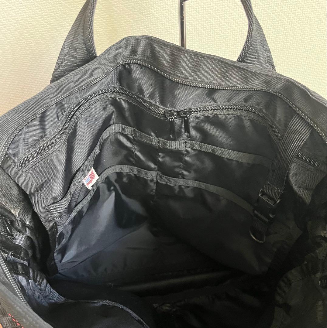 【極美品】BRIEFING ブリーフィング　ネオステルス　ヘルメットバック BK