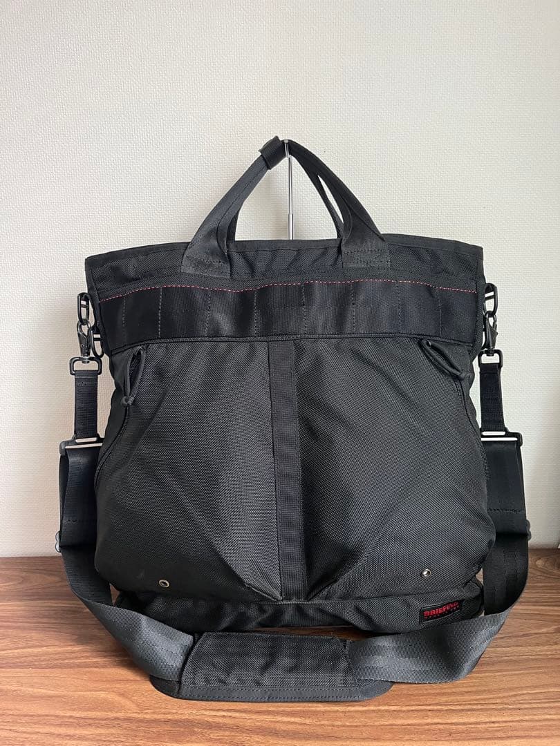 【極美品】BRIEFING ブリーフィング　ネオステルス　ヘルメットバック BK