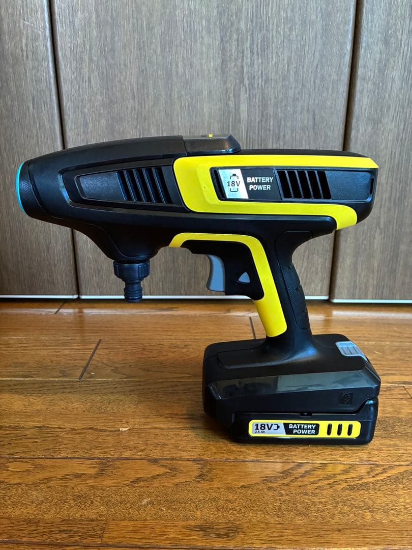 KARCHERモバイル高圧洗浄機KHB6バッテリーセット&3m水道ホースセット