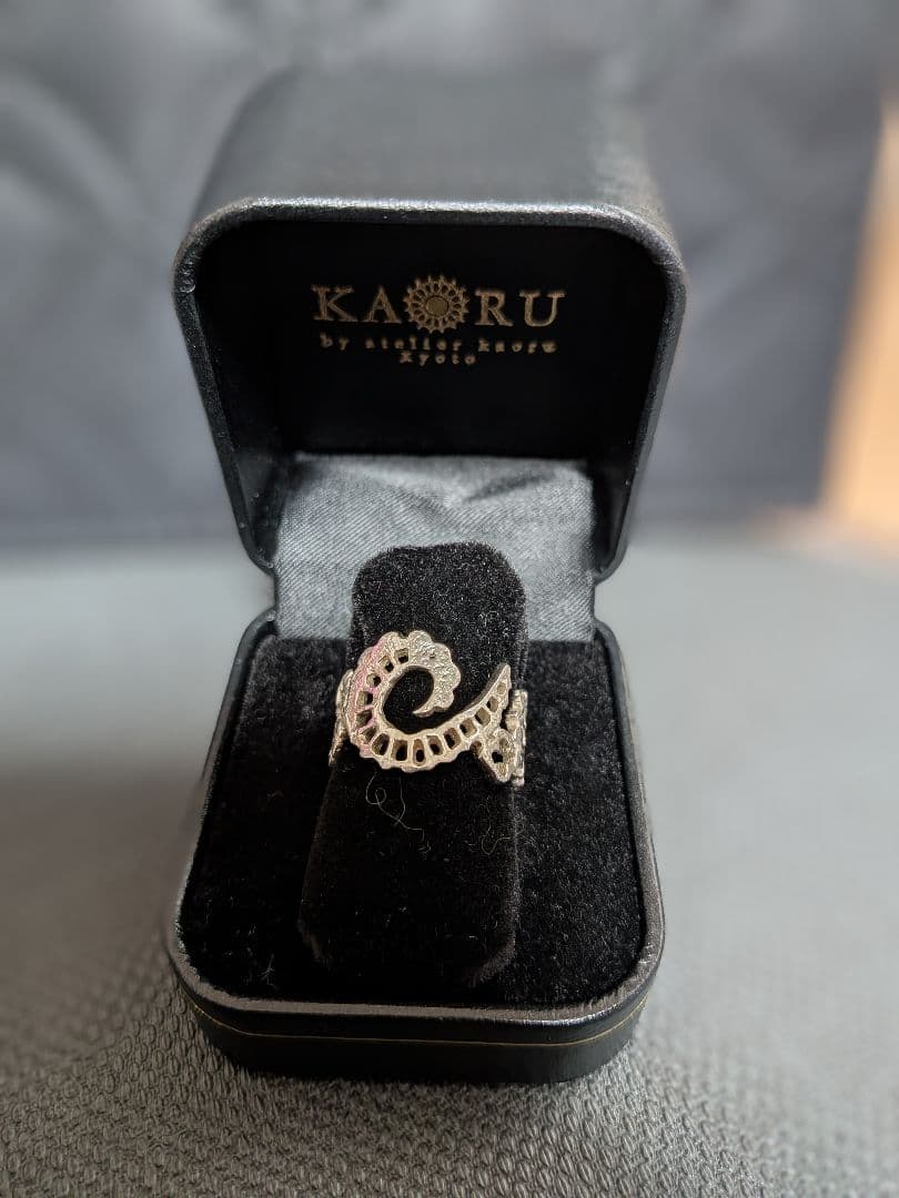 伝統的デザイン KAORU スワトウ リングL / オプション加工
