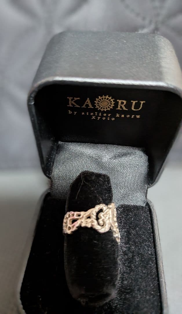 伝統的デザイン KAORU スワトウ リングL / オプション加工