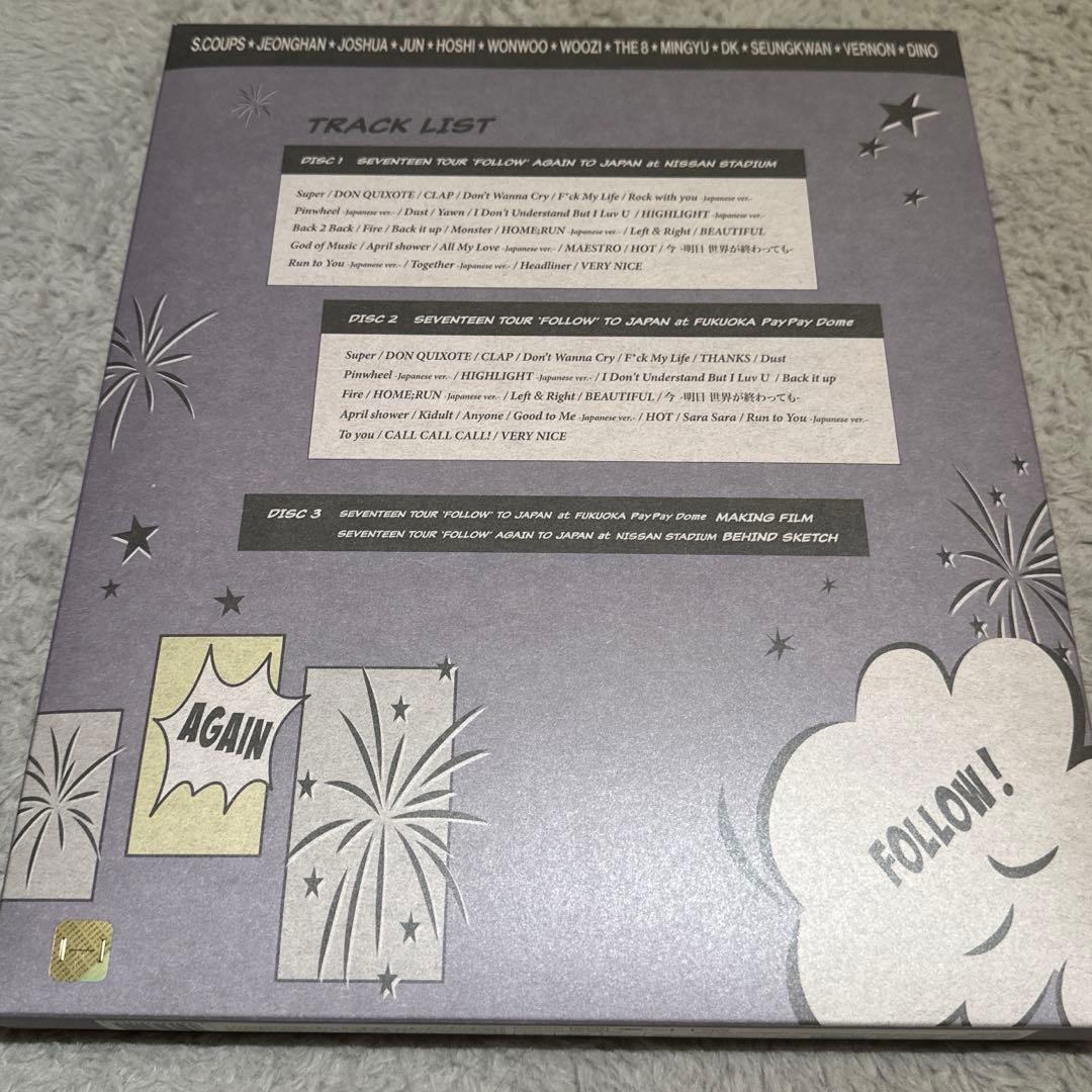 K-POP・アジア seventeen follow again Blu-ray