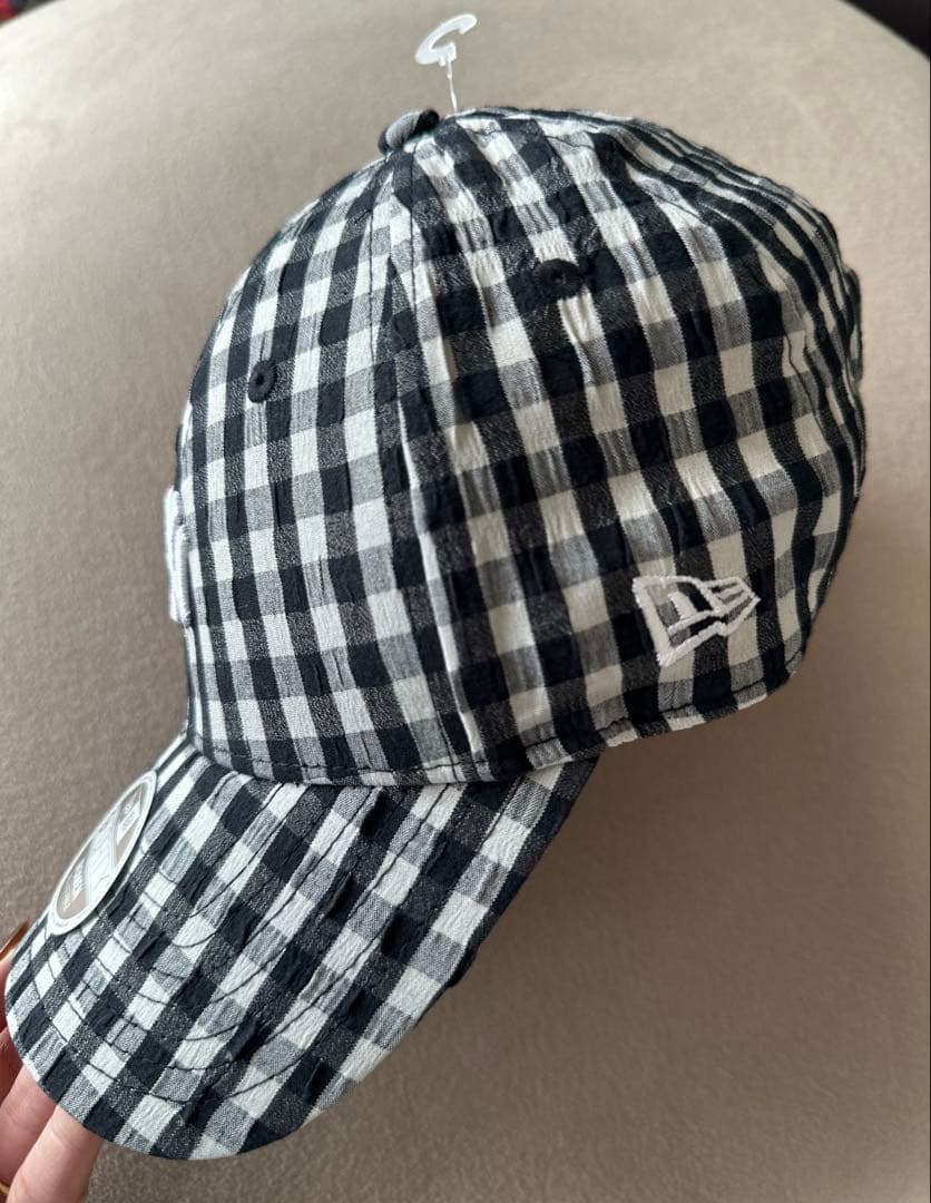 New Era ニューヨーク・ヤンキース ギンガムチェックキャップ