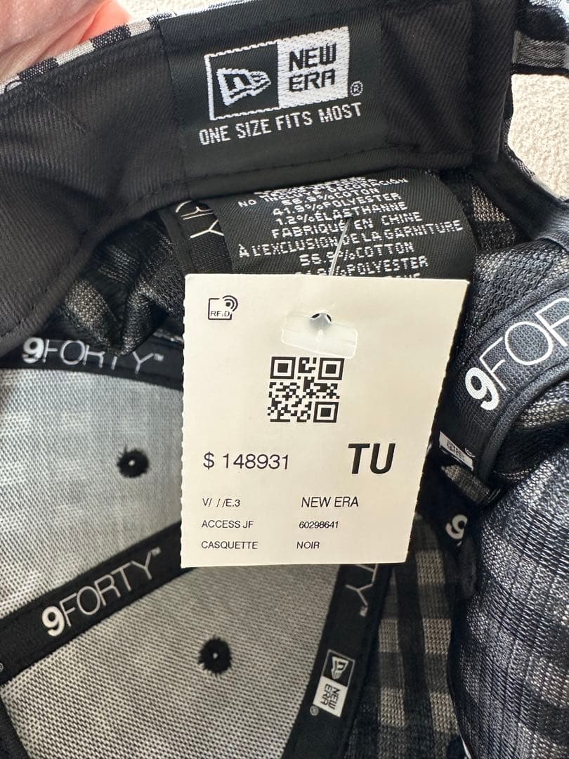 New Era ニューヨーク・ヤンキース ギンガムチェックキャップ