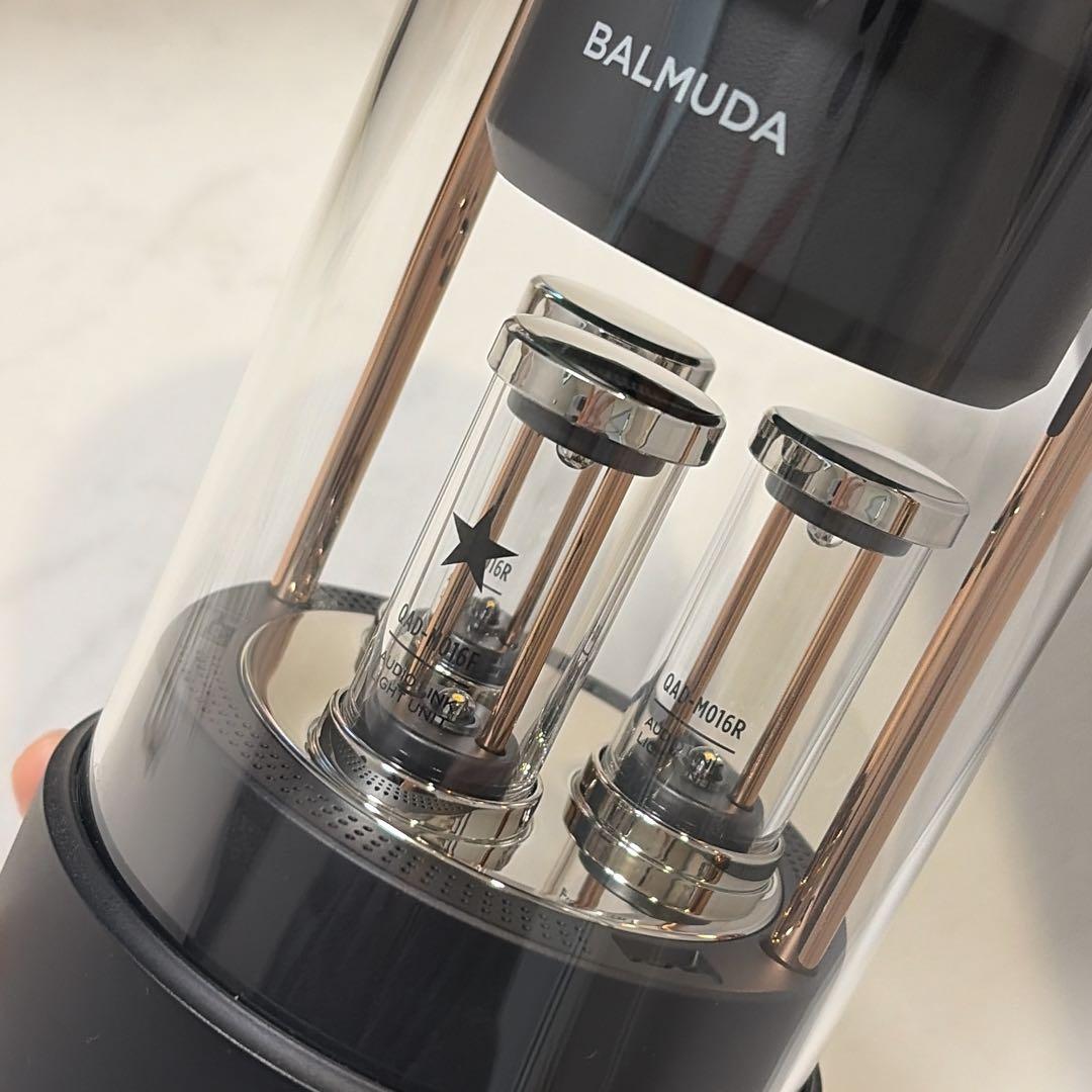 【ほぼ未使用】BALMUDA The Speaker ブラック 箱付き