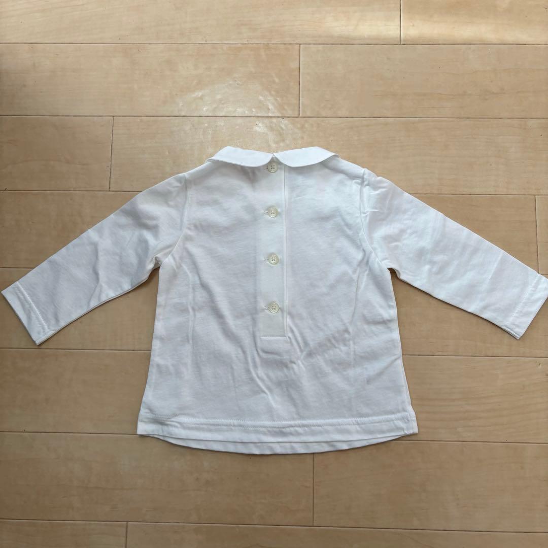 【新品未使用❣️】familiar ファミリア ジャンパースカート ブラウス 80