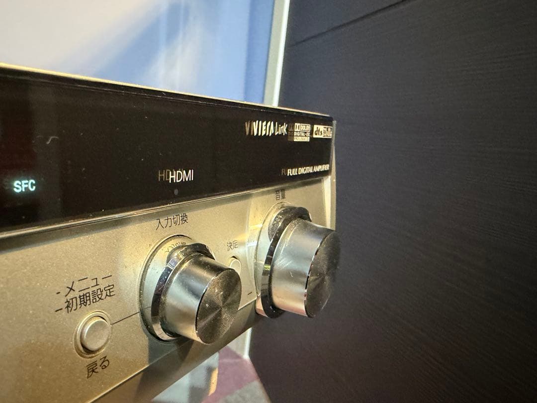 動作品　Panasonic SA-XR57 フルデジタルアンプ