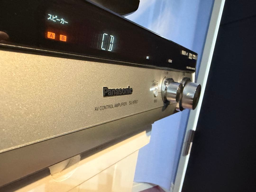 動作品　Panasonic SA-XR57 フルデジタルアンプ