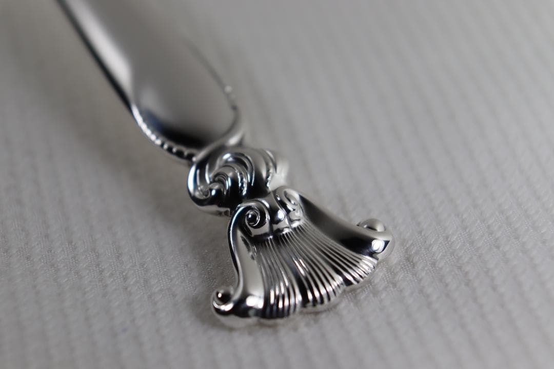 ウォレス■スターリング製サラダフォーク◆ロマンス・オブ・ザ・シー■超重量級！