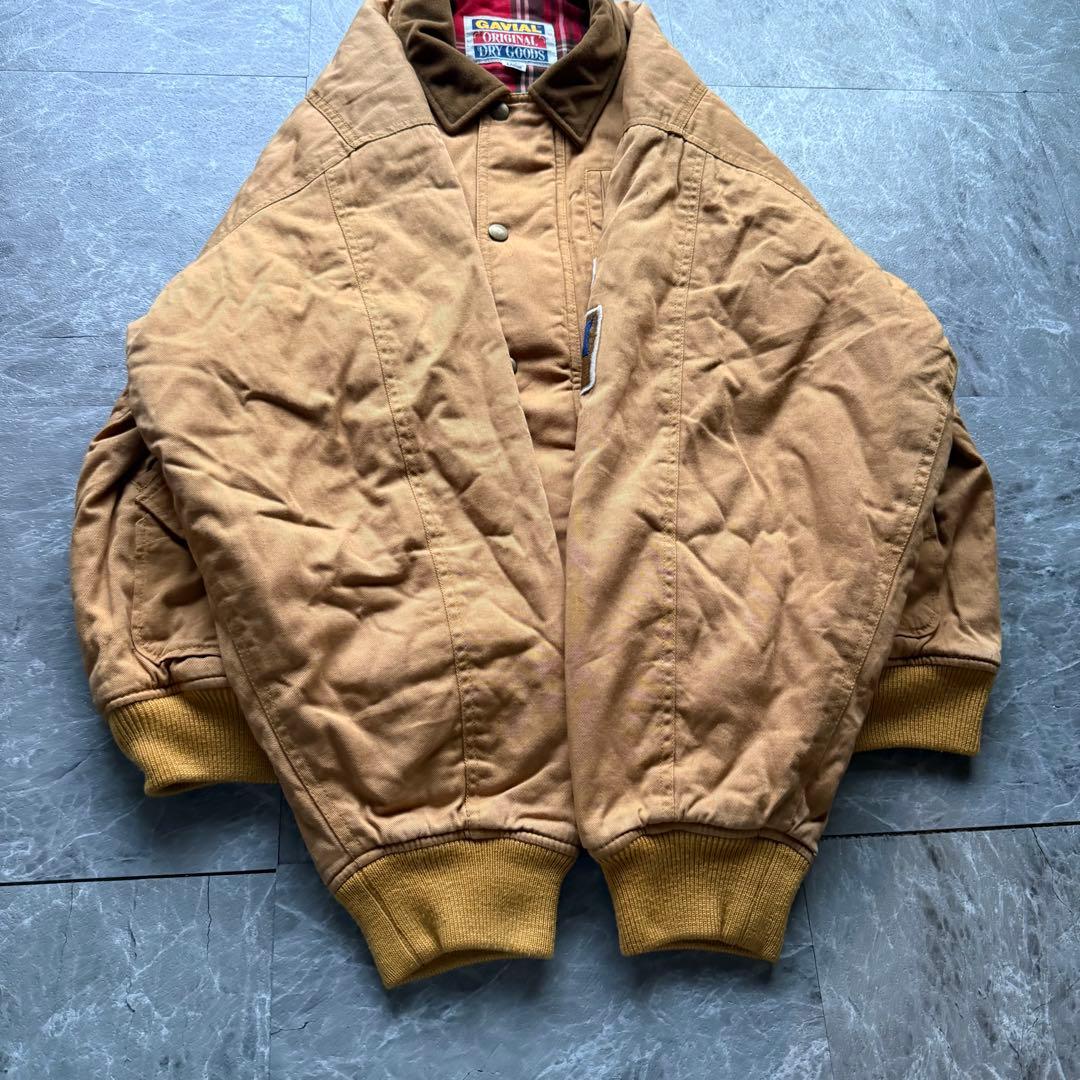 GAVIAL 短丈　ドリズラージャケット　裏地チェック　ヴィンテージ