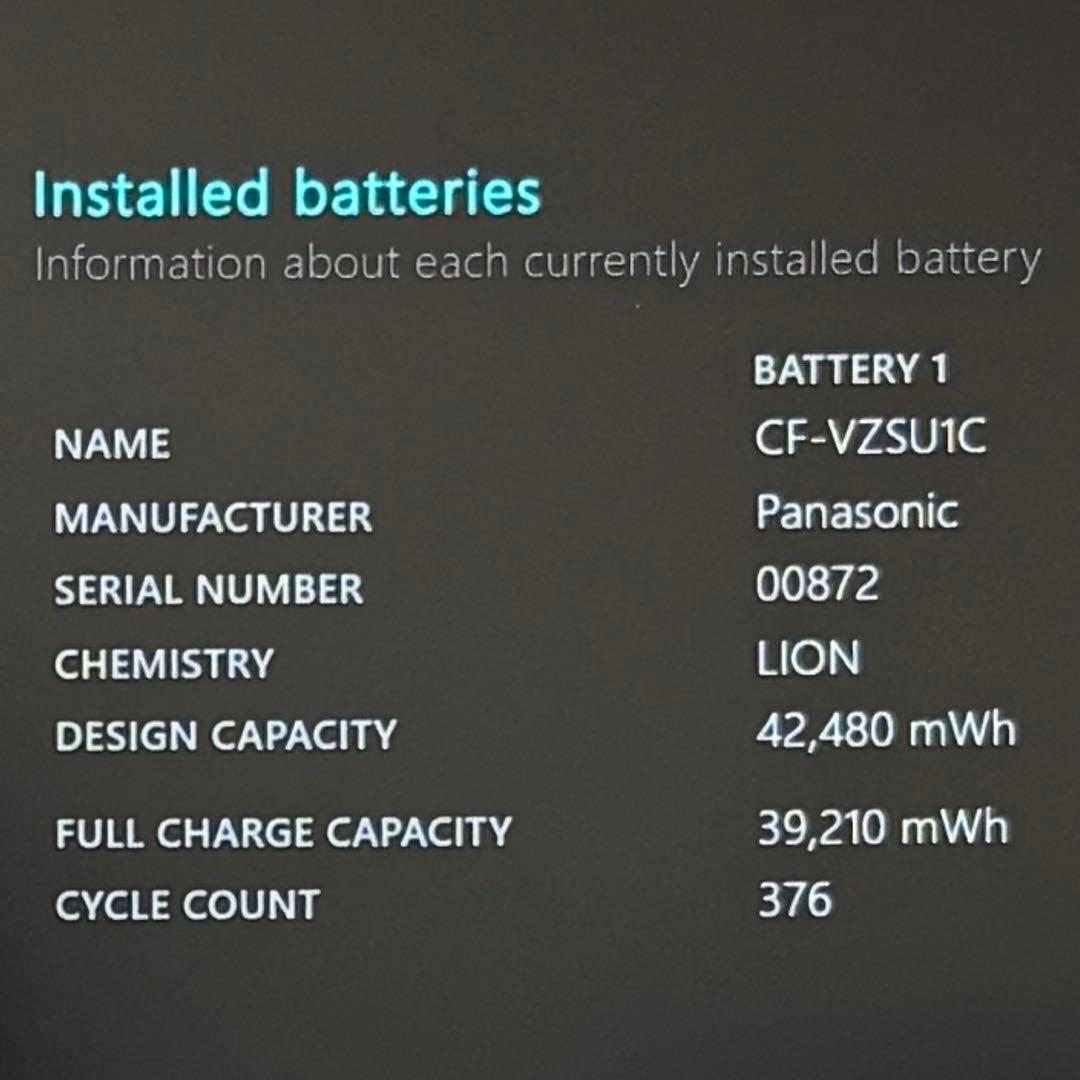 913 良品 レッツノート CF-SV8 i5 第8世代 8GB office