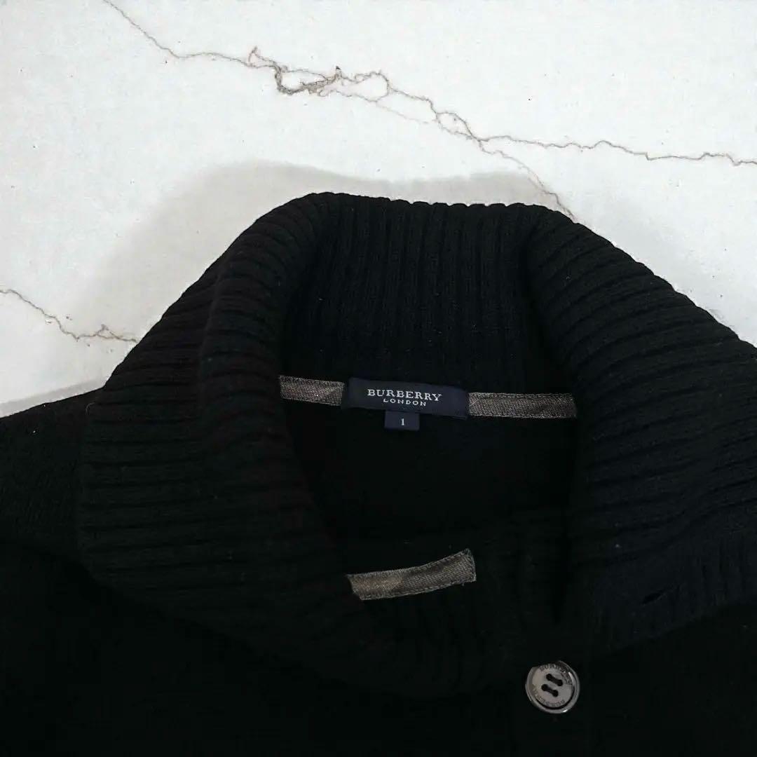 BURBERRYLONDON バーバリーロンドン ニット カシミヤ黒1レディース