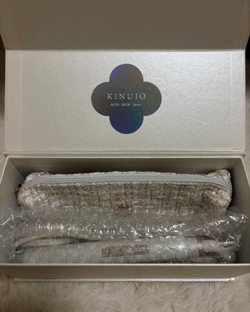 pino様★KINUJO絹女MINIIRON-deux 海外対応 ヘアアイロン