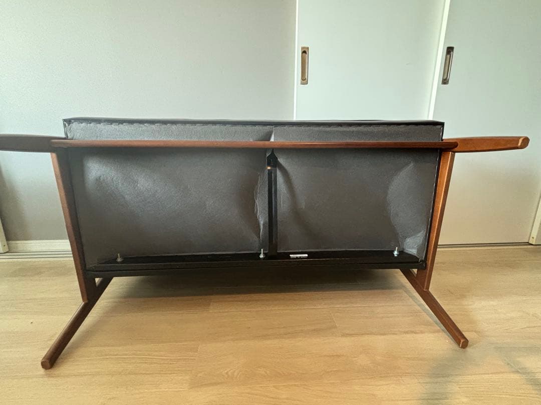 カリモク60 Kチェア 2シーター【美品】